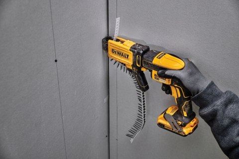 Wkrętarka Do Płyt Karton-Gips 18V Dewalt Bezszczotkowa Z Led + Magazynek