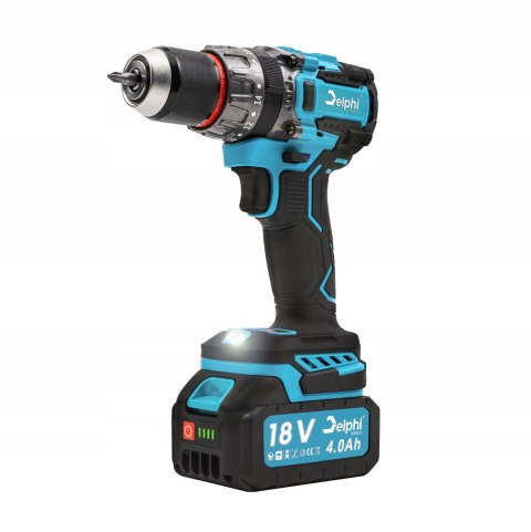 Wkrętarka Udarowa 18V 4Ah Bezszczotkowa Delphi Tools Pro Z Walizką