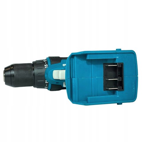 Wydajna Wiertarko-Wkrętarka Dedra 18V 50Nm Dwubiegowa Led Metalowy Uchwyt