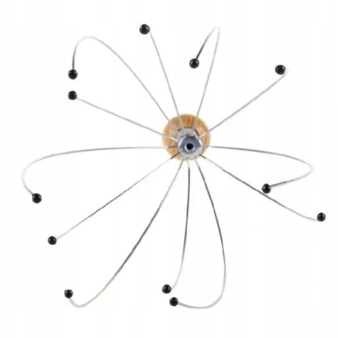 AJURWEDYJSKI MASAŻER DO MASAŻU SKÓRY GŁOWY RELAKS CIARKI NA GŁOWIE