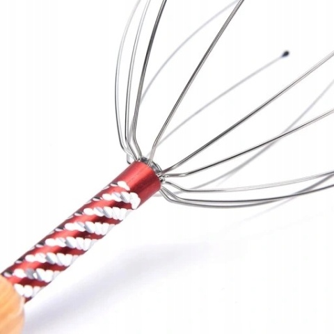 AJURWEDYJSKI MASAŻER DO MASAŻU SKÓRY GŁOWY RELAKS CIARKI NA GŁOWIE