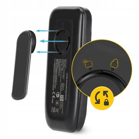 ELEKTROSTYMULATOR MASAŻ MIĘŚNI TENS EMS LITE STYMULACJA ELEKTROTERAPIA