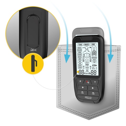 ELEKTROSTYMULATOR MASAŻ MIĘŚNI TENS EMS LITE STYMULACJA ELEKTROTERAPIA