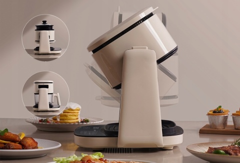 FRYTKOWNICA BEZTŁUSZCZOWA 2W1 1100W 4L AIR FRYER Z PATELNIĄ GRILL JIMMY AF3