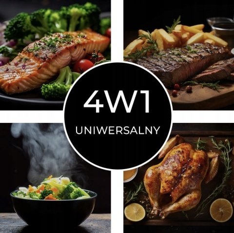 FRYTKOWNICA BEZTŁUSZCZOWA AIR ESSENCE SOLANO 6L LCD SMART 3D AIR SYSTEM