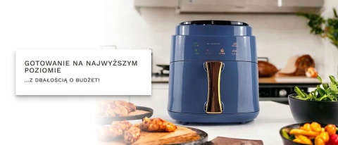 FRYTKOWNICA BEZTŁUSZCZOWA AIR ESSENCE SOLANO 6L LCD SMART 3D AIR SYSTEM