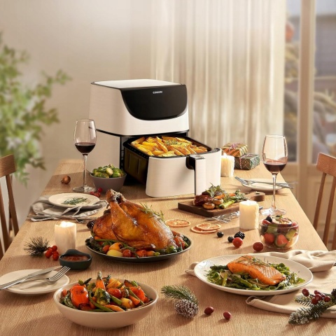 FRYTKOWNICA BEZTŁUSZCZOWA COSORI PREMIUM 1700W 5,5L - 11 PROGRAMÓW ZDROWE