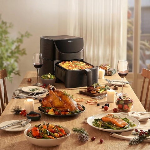 FRYTKOWNICA BEZTŁUSZCZOWA COSORI SMART WIFI 1700W 5,5L Z 11 PROGRAMAMI