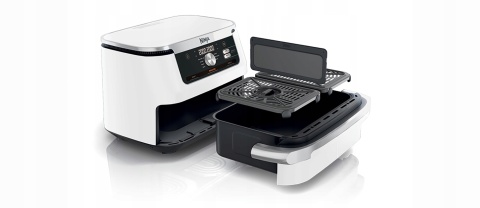 FRYTKOWNICA BEZTŁUSZCZOWA NINJA AF500EUWH 10,4L 2470W DUALZONE 7 PROGRAMÓW