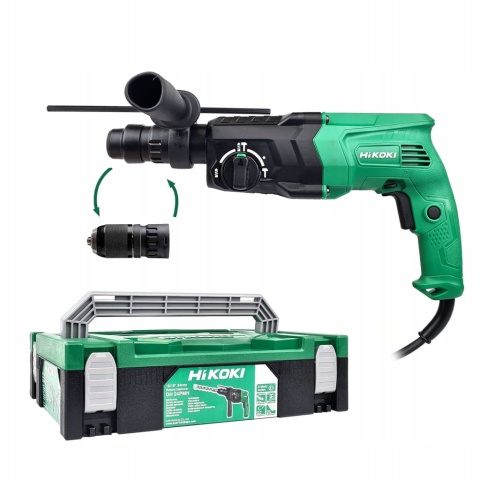 HIKOKI DH24PMH W1Z MŁOTOWIERTARKA 730W SDS PLUS, KOMPAKT 230V, 3-FUNKCYJNA