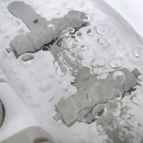 MASAŻER DO MASAŻU STÓP MASSAGE HYDROMASAŻER DO NÓG PODCZERWIEŃ MOCNY 4ROLKI