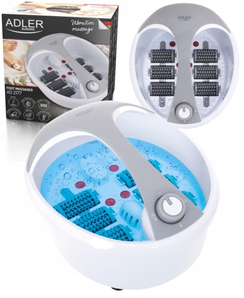 MASAŻER DO STÓP WODNY PODCZERWIEĆ BĄBELKI WIBRACJE HYDROMASAŻ