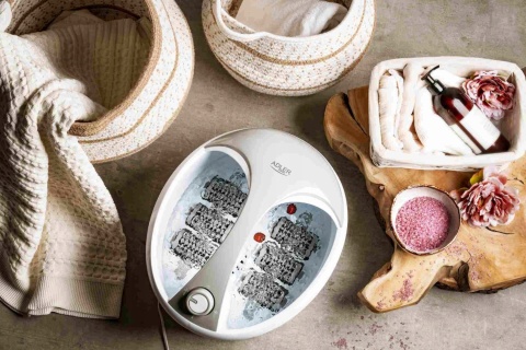 MASAŻER DO STÓP WODNY PODCZERWIEĆ BĄBELKI WIBRACJE HYDROMASAŻ