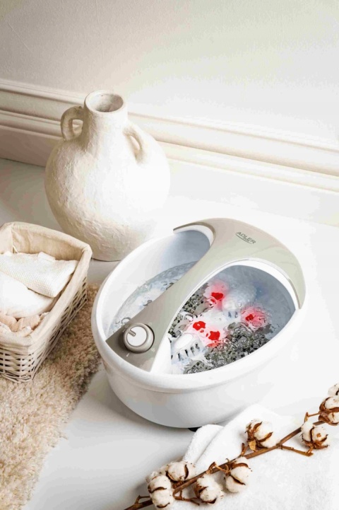 MASAŻER DO STÓP WODNY PODCZERWIEĆ BĄBELKI WIBRACJE HYDROMASAŻ