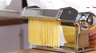 MASZYNKA DO MAKARONU MARCATO ATLASMOTOR 220V 10 STOPNI GRUBOŚCI WAŁKOWANIA