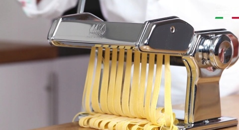 MASZYNKA DO MAKARONU MARCATO ATLASMOTOR 220V 10 STOPNI GRUBOŚCI WAŁKOWANIA