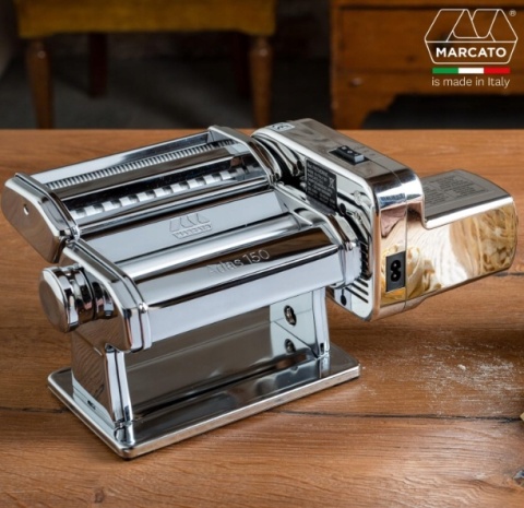 MASZYNKA DO MAKARONU MARCATO ATLASMOTOR 220V 10 STOPNI GRUBOŚCI WAŁKOWANIA