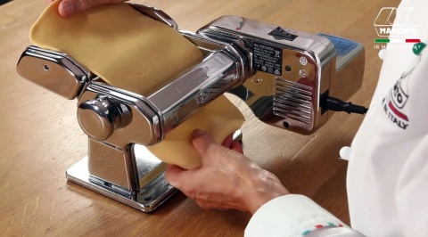 MASZYNKA DO MAKARONU MARCATO ATLASMOTOR 220V 10 STOPNI GRUBOŚCI WAŁKOWANIA