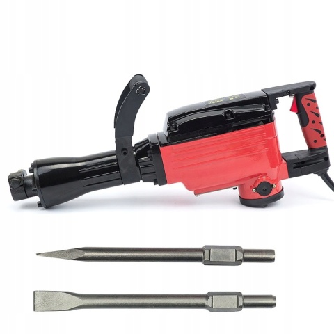 MŁOT WYBURZENIOWY VERDA SN1402 2000W DO BETONU 50J HEX30 360° RĘKOJEŚĆ