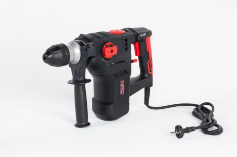 MŁOTOWIERTARKA UDAROWA 3W1 NAC 1500W SDS+ 5J DO BETONU, STALI I DREWNA
