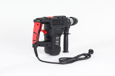 MŁOTOWIERTARKA UDAROWA 3W1 NAC 1500W SDS+ 5J DO BETONU, STALI I DREWNA