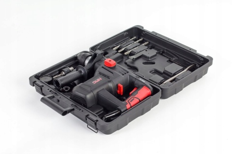 MŁOTOWIERTARKA UDAROWA 3W1 NAC 1500W SDS+ 5J DO BETONU, STALI I DREWNA