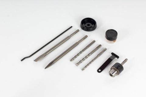 MŁOTOWIERTARKA UDAROWA 3W1 NAC 1500W SDS+ 5J DO BETONU, STALI I DREWNA