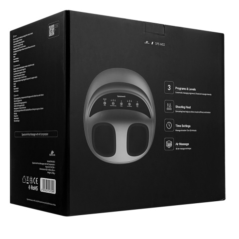 Masażer SHIATSU GRZANIE do stóp nóg relaksacyjny UGNIATANIE ROLOWANIE