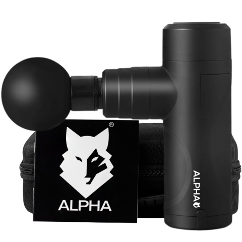 PISTOLET DO MASAŻU MASAŻER GUN PRO ALPHA DO PLECÓW CIAŁA MASSAGE