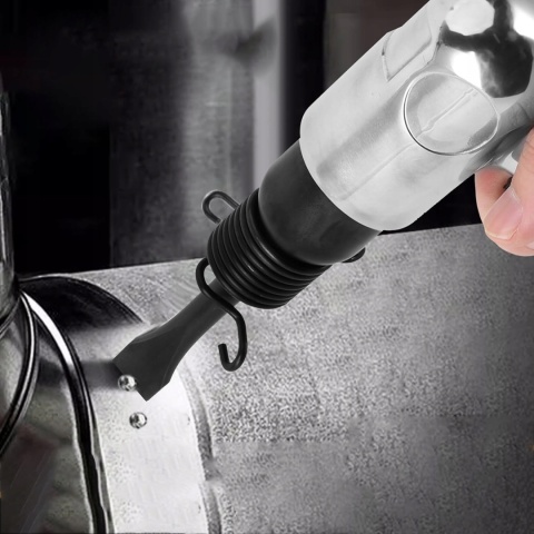 PNEUMATYCZNY MŁOT UDAROWY DO USUWANIA RDZY, 4 CZĘŚCI ZESTAW, STOP ALUMINIUM