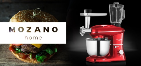 PROFESJONALNY ROBOT KUCHENNY MOZANO 6W1 3200W PLANETARNY MIKSER 6,2L ZESTAW