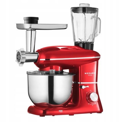 PROFESJONALNY ROBOT KUCHENNY MOZANO 6W1 3200W PLANETARNY MIKSER 6,2L ZESTAW