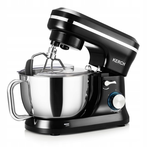 ROBOT KUCHENNY KERCH FERRO 2300W PLANETARNY MIKSER 4,5L ZE STALI METAL GEAR