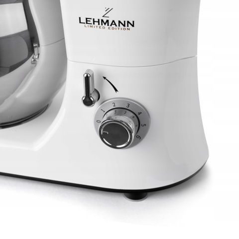 ROBOT KUCHENNY LEHMANN HYSSOP MOCNY 2300W: 6 PRĘDKOŚCI MIKSER 5L LED UCHWYT