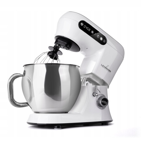 ROBOT KUCHENNY LEHMANN HYSSOP MOCNY 2300W: 6 PRĘDKOŚCI MIKSER 5L LED UCHWYT