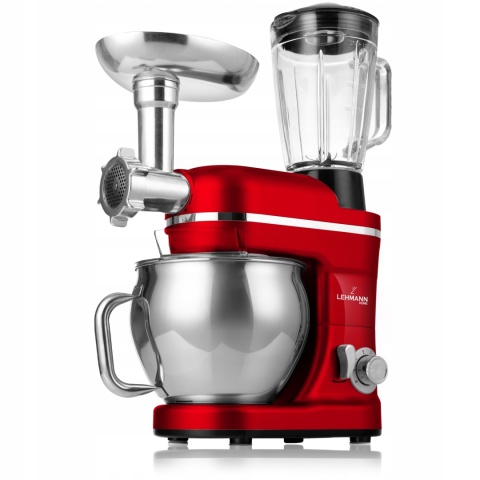 ROBOT KUCHENNY LEHMANN MASTIC 3000W 6 STOPNI PLANETARNY ZESTAW XXL IDEALNY