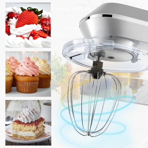 ROBOT KUCHENNY MALTEC MIKSER PLANETARNY MOC 2200W 6,5L 6 PRĘDKOŚCI + GRATIS