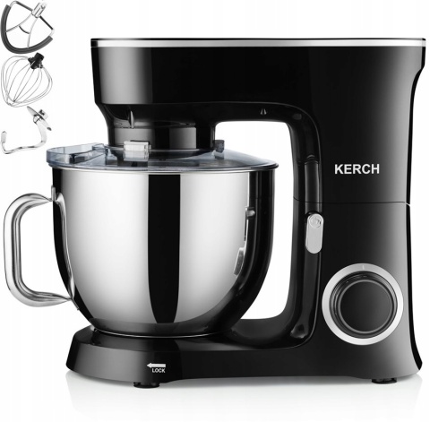 ROBOT KUCHENNY PLANETARNY KERCH BAKER 3000W 7L MIKSER - METALOWY NAPĘD