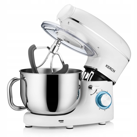 ROBOT KUCHENNY PLANETARNY MIKSER Z MISĄ KERCH ROTARY WHITE 6,2L 4000W