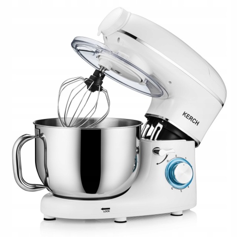 ROBOT KUCHENNY PLANETARNY MIKSER Z MISĄ KERCH ROTARY WHITE 6,2L 4000W