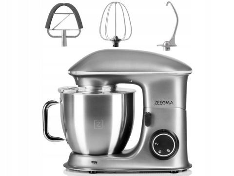 ROBOT KUCHENNY PLANETARNY ZEEGMA PLANET CHEF SZARY 2200W 6,5L 7-PRĘDKOŚCI