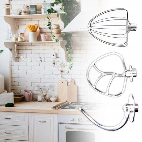 ROBOT KUCHENNY RETOO 3200W 6L PLANETARNY 3W1 - HAK, MIESZADŁO I TRZEPACZKA