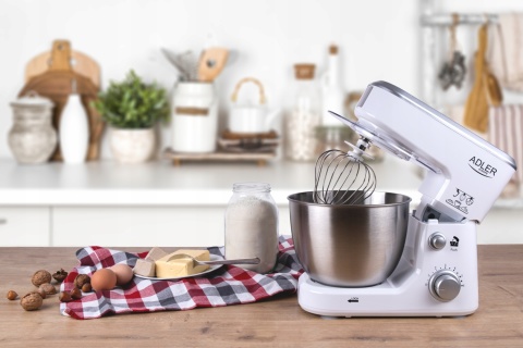 ROBOT PLANETARNY ADLER 4216 1000W 6 PRĘDKOŚCI 3 MIESZADŁA DUŻA MISA 4L