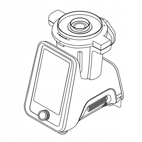 WIELOFUNKCYJNY ROBOT KUCHENNY COBBO 7 SMART-I WI-FI 12 PROGRAMÓW 10,1 EKRAN