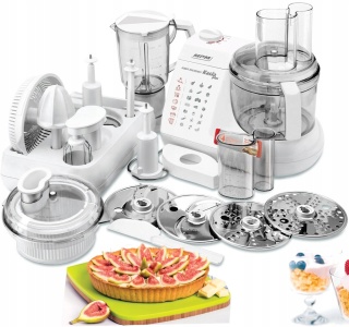 WIELOZADANIOWY ROBOT KUCHENNY KASIA 800W 3 PRĘDKOŚCI MIKSER MALAKSER TARCZE