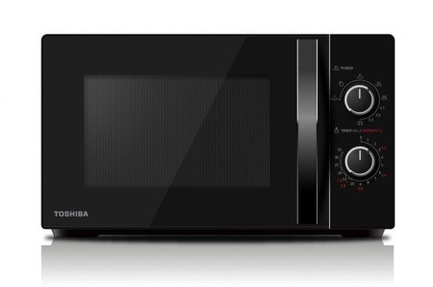 Kuchenka Mikrofalowa Z Grillem Toshiba: 700W, Rozmrażanie, Timer, Czarna