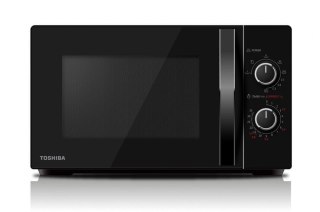 Mikrofalówka Z Grillem Toshiba: 700W, Timer, Rozmrażanie, Elegancka Czarna