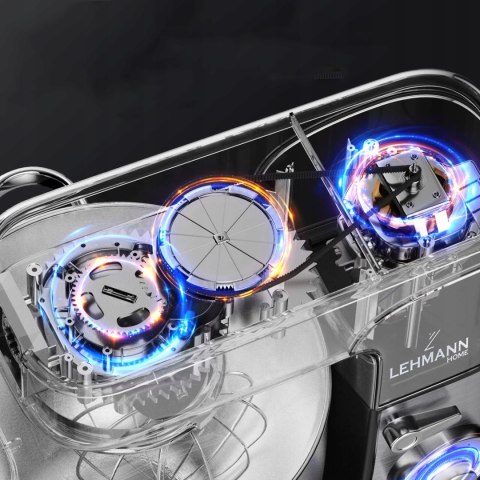 Mikser Planetarny Lehmann: 1300W, Misa 5L, Blender 1.5L, Ubijanie, Wyrabianie