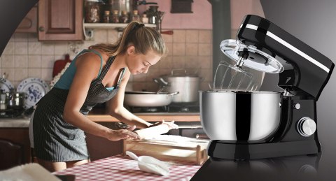 Retoo Robot Kuchenny Planetarny: 3200W, Misa 6L, Pulse, 3 Prędkości, Antypo