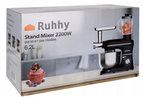 Robot Kuchenny Lehmann Planetarny: 1300W, 6 Prędkości, Misa 5L, Blender 1.5L, Puls